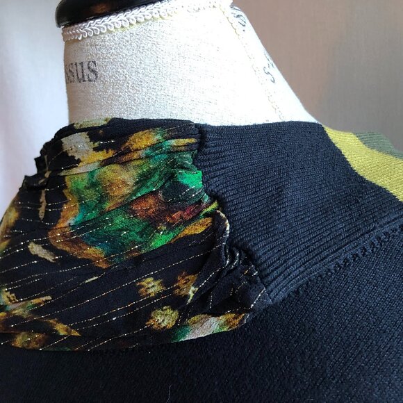 Blank London Sweater With Ruched Sleeves: Size M - Picture 9 of 16